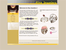 Tablet Screenshot of elzajewelers.com